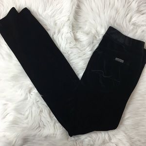 7 For All Mankind velvet jeggings